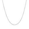 14K White Gold Bead Chain