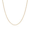 14K Rose Gold Diamond-Cut Cable Link Chain, 1.1 mm