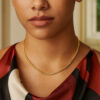 14K Yellow Gold Franco Round Chain