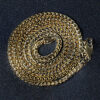 14K Yellow Gold Franco Round Chain