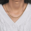 14K Yellow Gold Franco Round Chain