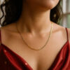 14K Yellow Gold Paperclip Chain 2.1mm