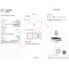 3 ct tw lab-grown diamond radiant solitaire ring in solid 14K white gold, engagement ring, view 7