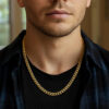 14K Yellow Gold Cuban Chain 5.50mm
