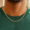 14K Yellow Gold Franco Round Chain 3.10mm