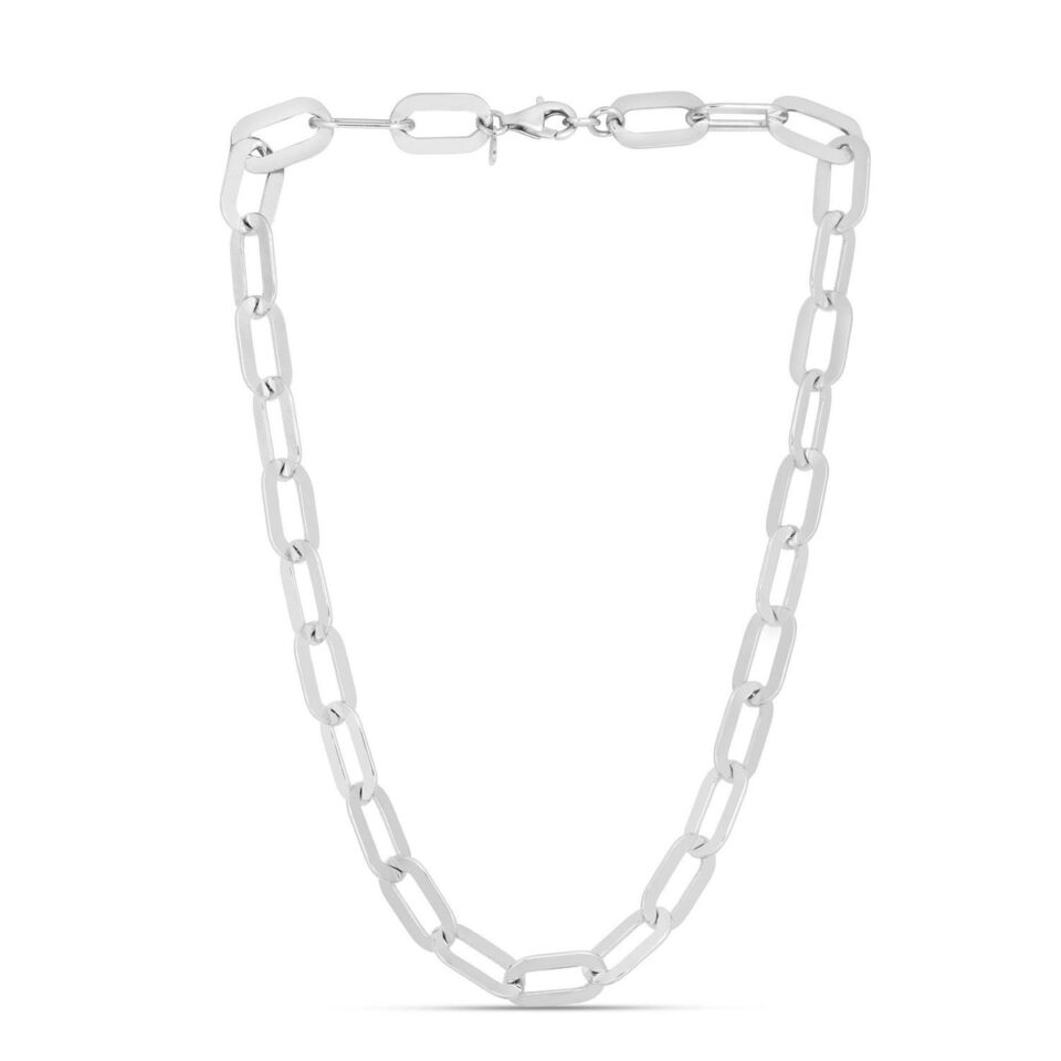 Sterling silver, rhodium plated bracelet 10.30mm, view 2