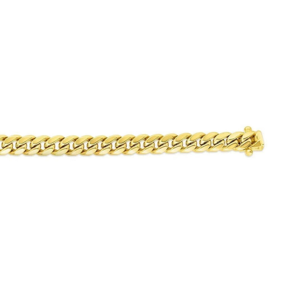 14K Yellow Gold Cuban Chain 6.60mm