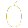 14K Yellow Gold Bead Chain Necklace