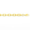 3.60mm cable bracelet in solid 14K yellow gold