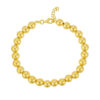 14K Yellow Gold Polished Bead Bracelet
