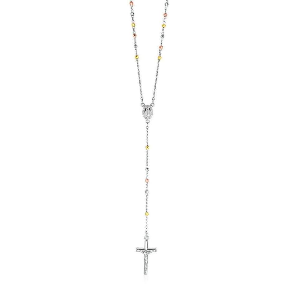 Sterling Silver Bead Necklace