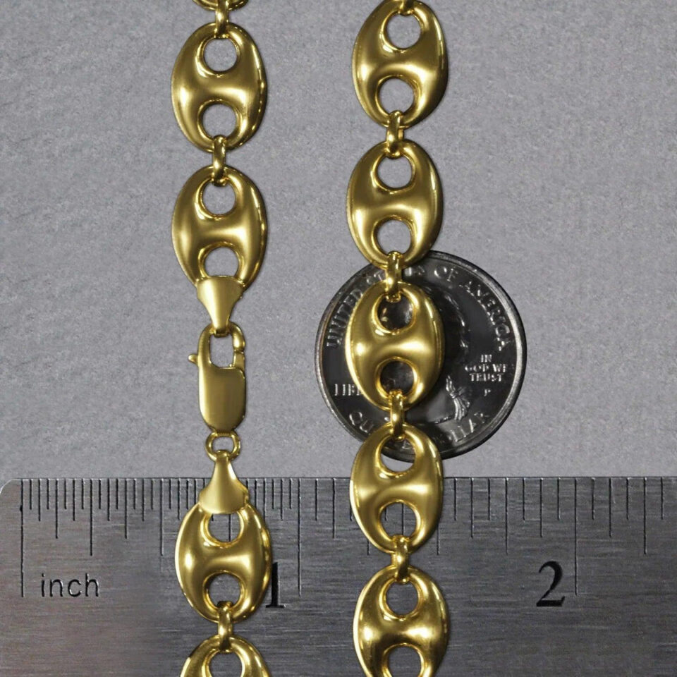 14K Yellow Gold Mariner Chain