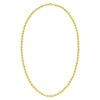 14K Yellow Gold Disco Diamond Cut Bead Chain