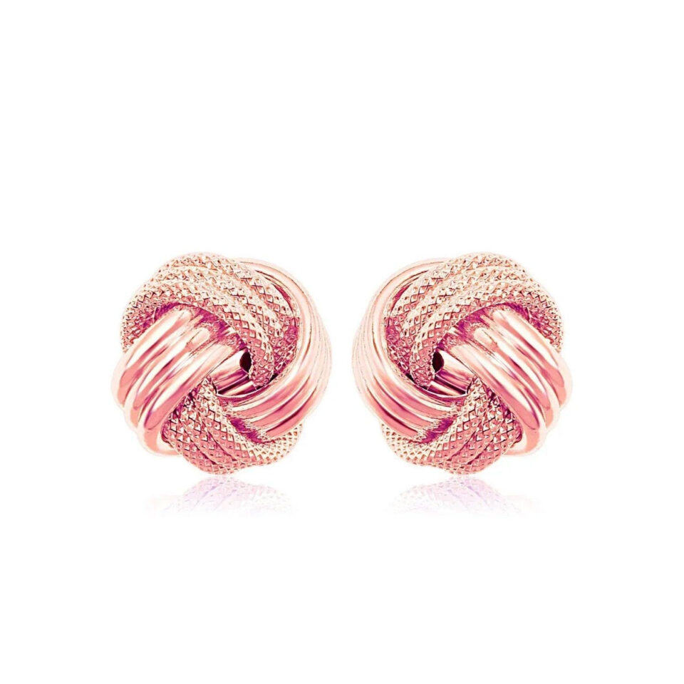 14K Rose Gold Earrings