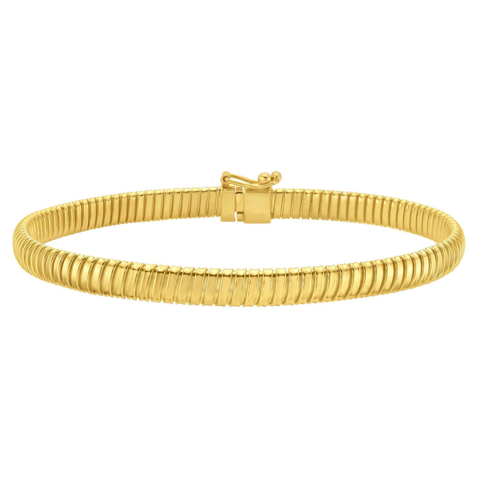 14K Yellow Gold Tubogas Bracelet