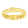 Sterling silver, gold plated bracelet, view 2