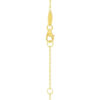 14K Yellow Gold Polished Heart Necklace