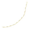 14K Yellow And White Gold Pearl Necklace