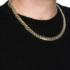 14K Yellow Gold Cuban Chain 10.10mm