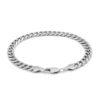 14K White Gold Cuban Bracelet 7.00mm