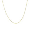 14K Yellow Gold Diamond-Cut Cable Link Chain, 0.87 mm