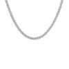 2.80mm chain in solid 14K white gold