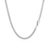 2.80mm chain in solid 14K white gold, view 3