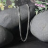 2.80mm chain in solid 14K white gold, view 6