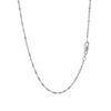 10K White Gold Singapore Chain