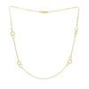 14K Yellow Gold Necklace Twistted