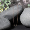 14K Rose Gold Cable Chain 0.68mm
