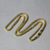 2.70mm franco round chain in solid 14K yellow gold, view 5