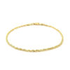 10K Yellow Gold Rope Anklet