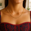 14K Yellow Gold Bead Chain 1.5mm