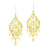 14K Yellow Gold Chandelier Earring