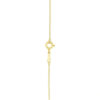 14K Yellow Gold Evil Eye Mother Of Pearl Necklace