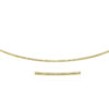 14K Yellow Gold Round Necklace