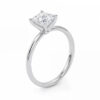 1.50 ct princess lab-grown diamond ring in solid 10K white gold, view 4