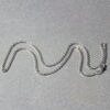 18K White Gold Cable Chain 1.40mm