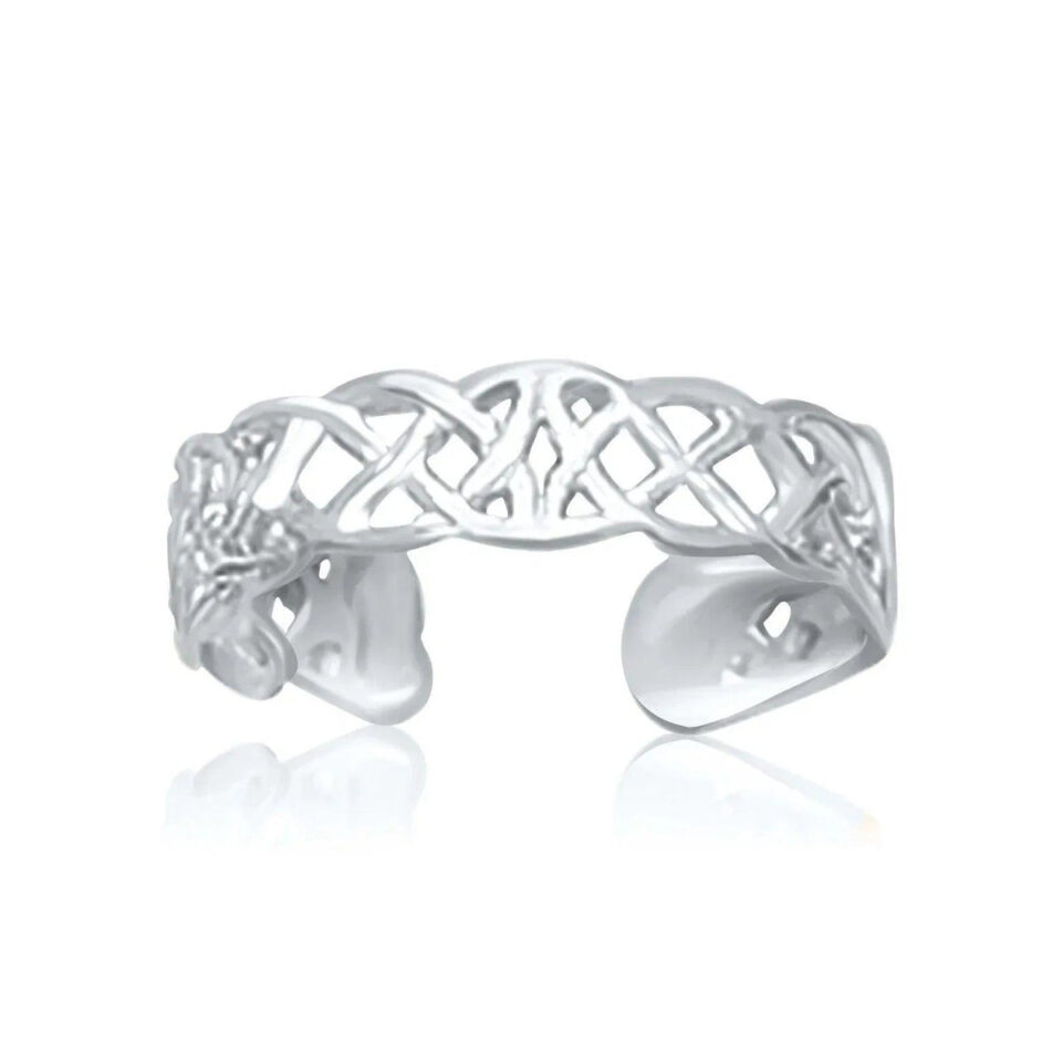 14K White Gold Ring