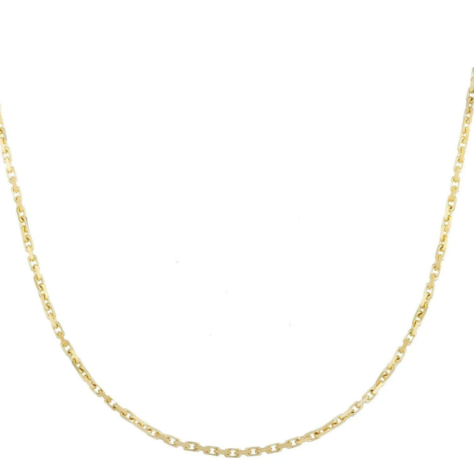 14K Yellow Gold Cable Chain 1.90mm