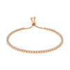 Sterling Silver Tennis Adjustable Bracelet