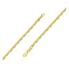 14K Yellow Gold Lite Anchor Chain, 3 mm