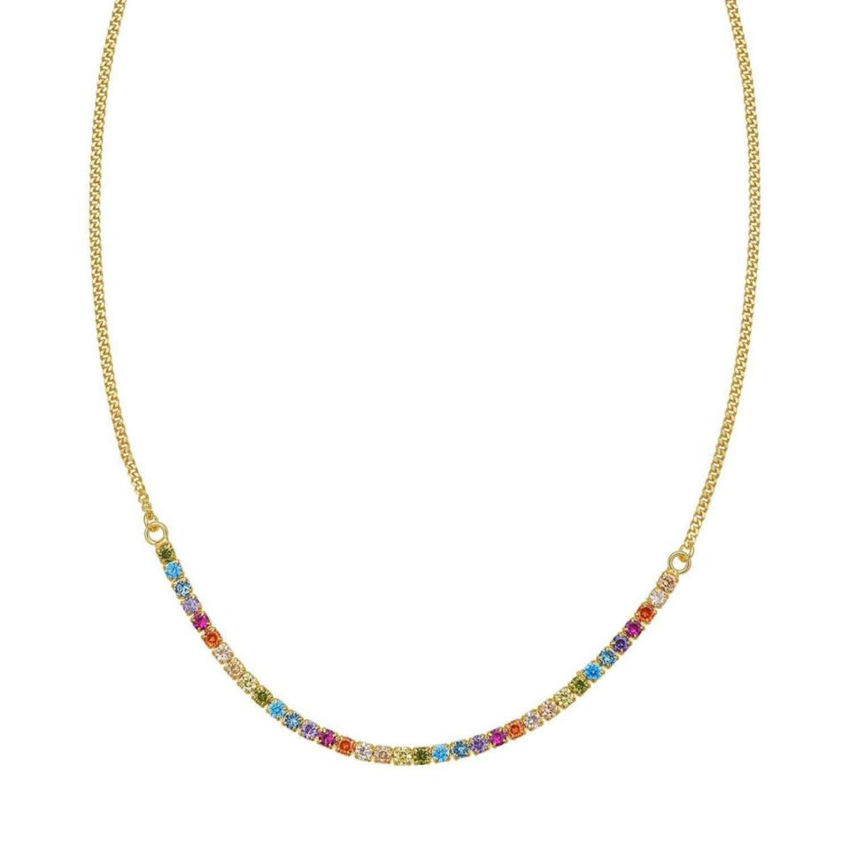 Sterling Silver, Gold Plated Necklace