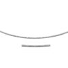 Sterling silver round necklace
