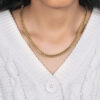 14K Yellow Gold Franco Round Chain 4.60mm