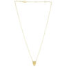 14K Yellow Gold Panther Head Necklace