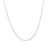 14K White Gold Cable Chain