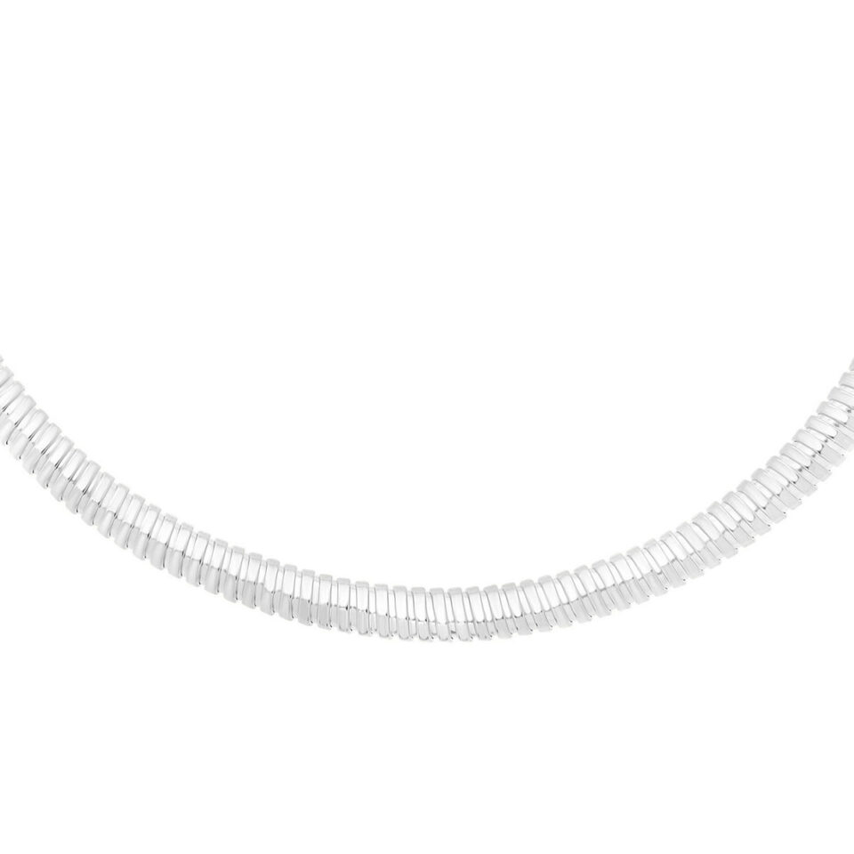 Sterling Silver, Rhodium Plated Necklace
