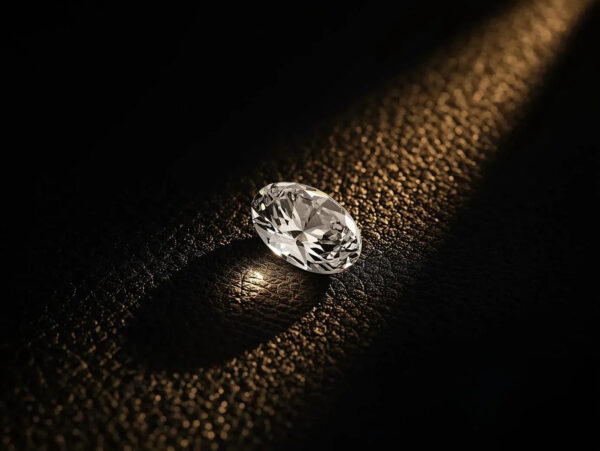 Oval cut diamond
